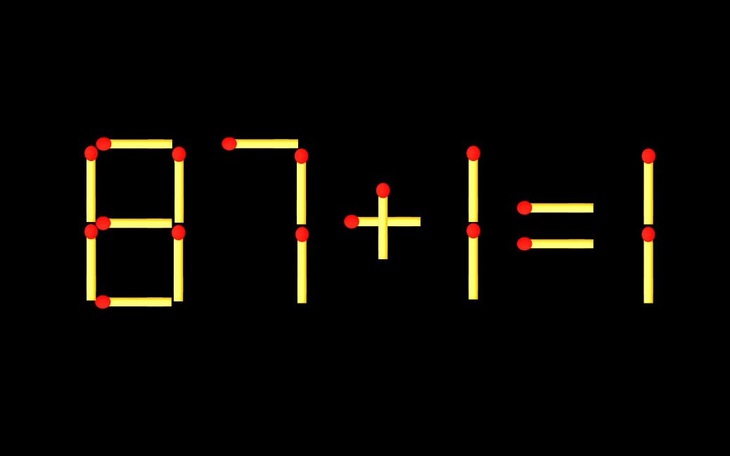 Thử tài IQ: Di chuyển một que diêm để 2x2=47 thành phép tính đúng - Ảnh 7.