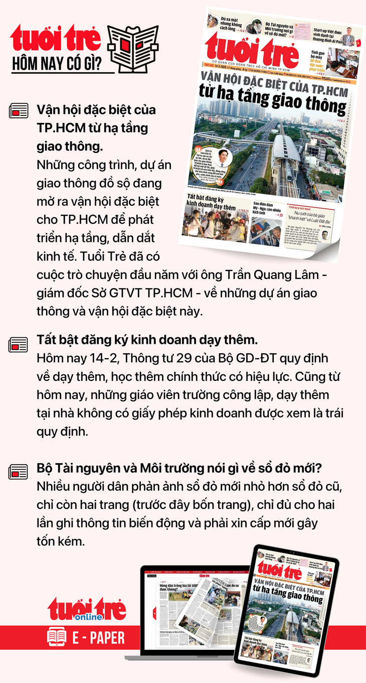 Tin tức sáng 14-2:  - Ảnh 5.