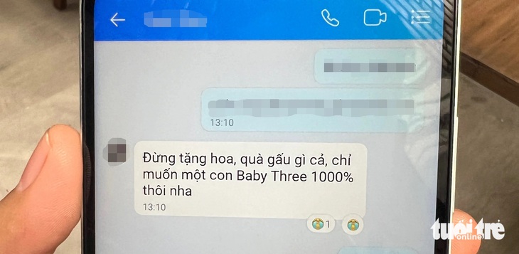 Chia tay nếu quà Valentine không phải là Baby Three 1000% - Ảnh 2.