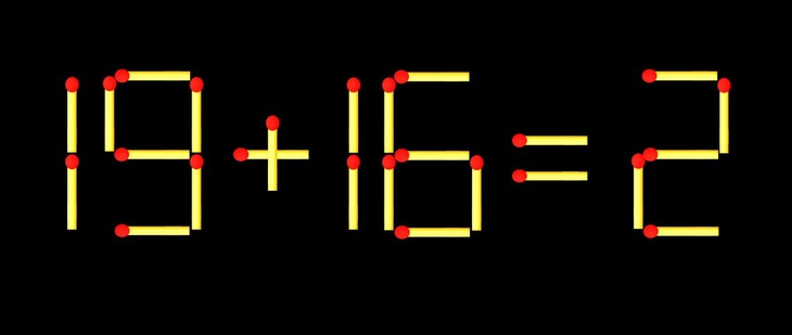 Thử tài IQ: Di chuyển một que diêm để 2x2=47 thành phép tính đúng - Ảnh 3.