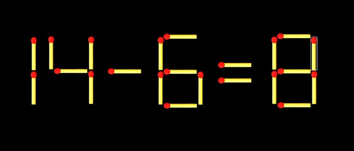 Thử tài IQ: Di chuyển một que diêm để 7-1=17 thành phép tính đúng - Ảnh 1.