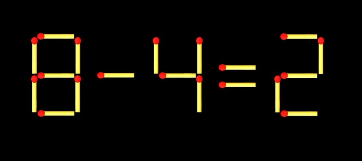 Thử tài IQ: Di chuyển một que diêm để 1+1=747 thành phép tính đúng - Ảnh 3.