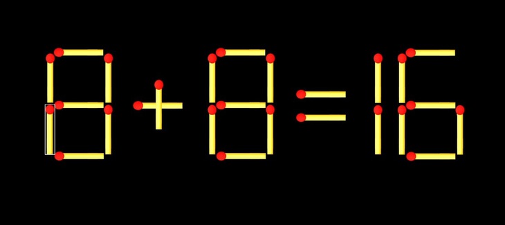 Thử tài IQ: Di chuyển một que diêm để 1+1=747 thành phép tính đúng - Ảnh 1.