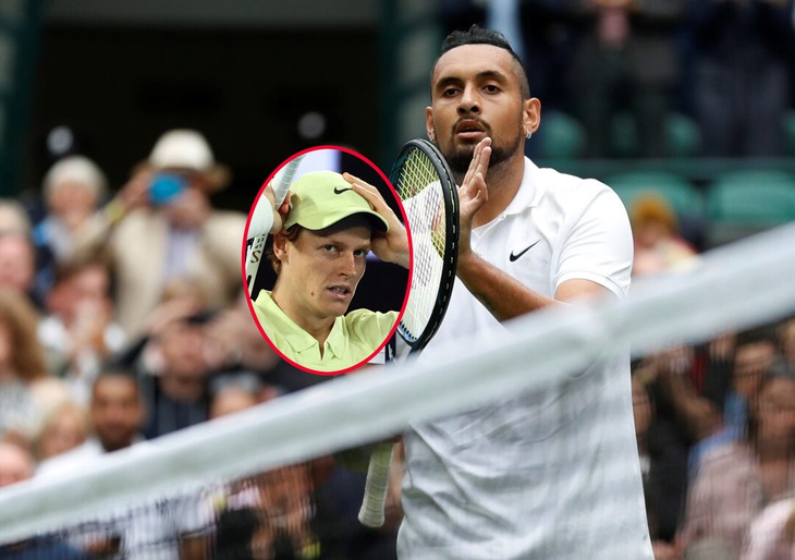 Kyrgios no está 'contento' cuando Sinner sólo fue sancionado durante 3 meses por dopaje - Foto 1.