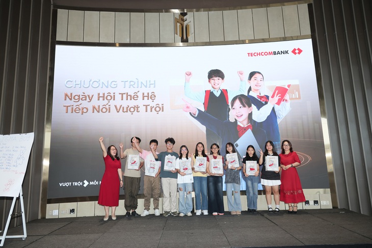 Techcombank xây dựng nền tảng tài chính cho thế hệ tiếp nối vượt trội - Ảnh 2.