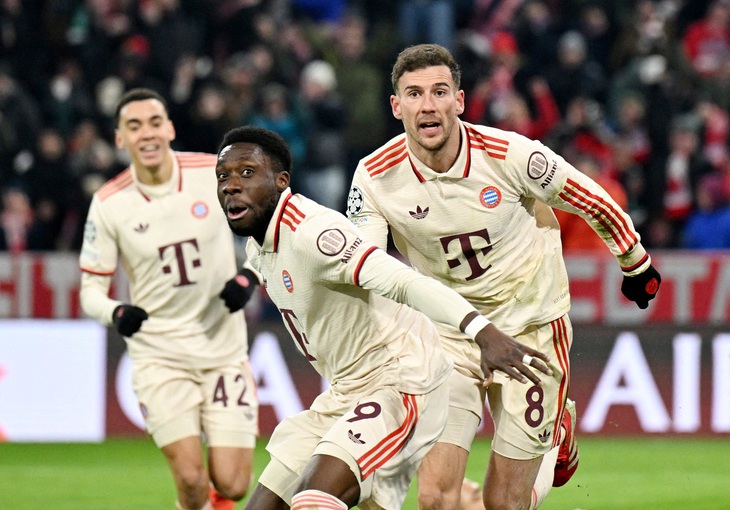 Bayern Munich vào vòng 16 đội Champions League nhờ bàn thắng ở phút 90+4 - Ảnh 1.