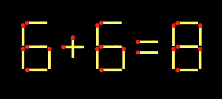 Thử tài IQ: Di chuyển một que diêm để 47-1=3 thành phép tính đúng - Ảnh 3.