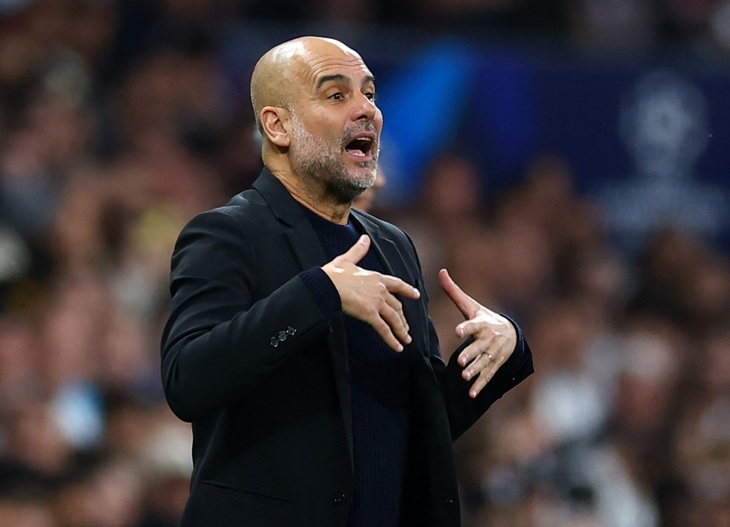 Pep Guardiola: Man City giờ chỉ tập trung đua top 4 - Ảnh 1.