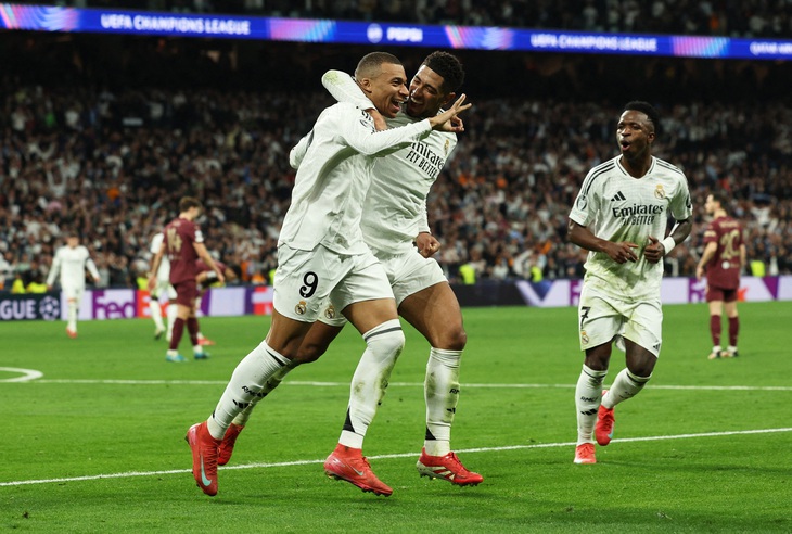 Mbappe ghi hat-trick, Real Madrid thắng dễ Man City - Ảnh 4.