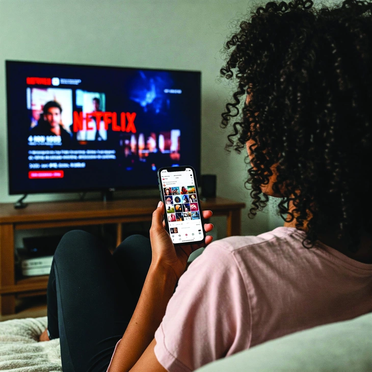 Netflix: Phim là để bật, không phải để xem? - Ảnh 1.