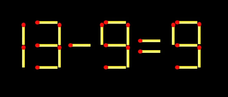 Thử tài IQ: Di chuyển một que diêm để 1+99=4 thành phép tính đúng - Ảnh 3.