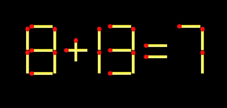 Thử tài IQ: Di chuyển một que diêm để 4-3=17 thành phép tính đúng - Ảnh 2.