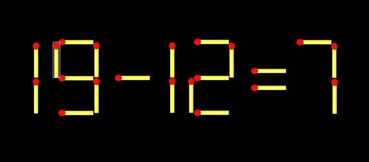 Thử tài IQ: Di chuyển một que diêm để 15-13=8 thành phép tính đúng - Ảnh 1.