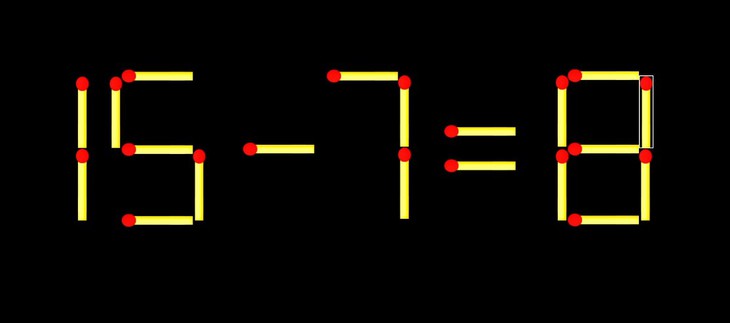 Thử tài IQ: Di chuyển một que diêm để 19-7=6 thành phép tính đúng - Ảnh 1.