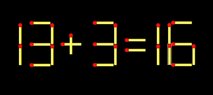 Thử tài IQ: Di chuyển một que diêm để 19-7=6 thành phép tính đúng - Ảnh 1.