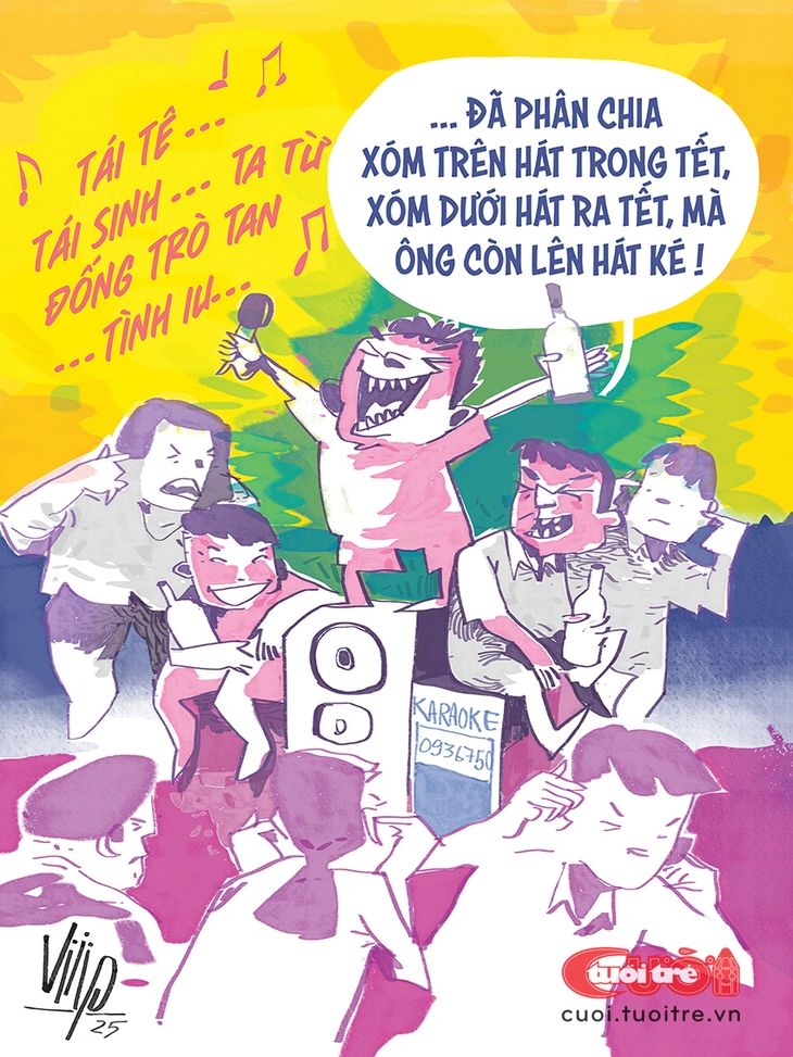 Karaoke 'tái sinh từ đống tro tàn ngày xuân' - Ảnh 1.