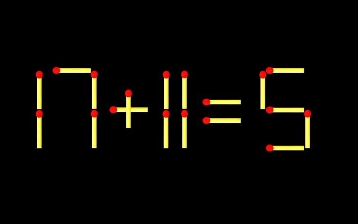 Thử tài IQ: Di chuyển một que diêm để 9+9=4 thành phép tính đúng - Ảnh 8.