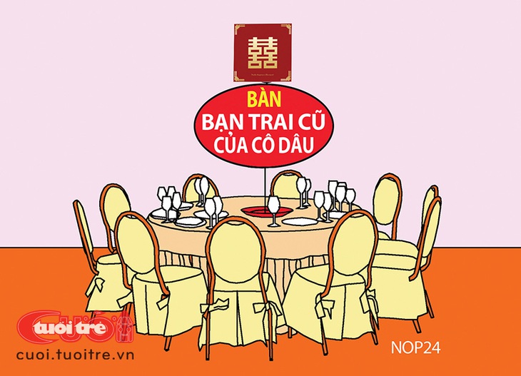 Nhà trai hết hồn với bàn tiệc cưới độc lạ - Ảnh 1.