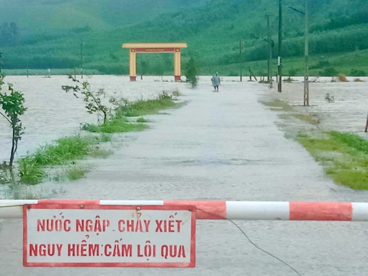 Mưa lụt giữa mùa xuân ở Phú Yên: hàng ngàn hécta lúa, hoa màu bị ngập, hồ thủy điện đang xả lũ - Ảnh 1.