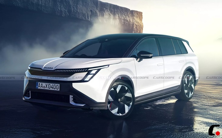 Skoda sắp có chủ lực mới Space vào cuối 2025: SUV điện rộng rãi cho 7 người ngồi, ngang hàng Kodiaq - Ảnh 5.