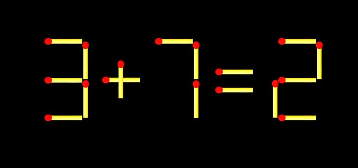 Thử tài IQ: Di chuyển một que diêm để 19+17=2 thành phép tính đúng - Ảnh 3.