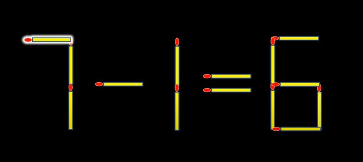 Thử tài IQ: Di chuyển một que diêm để 9+9=4 thành phép tính đúng - Ảnh 1.