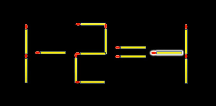 Thử tài IQ: Di chuyển một que diêm để 4-7=9 thành phép tính đúng - Ảnh 1.