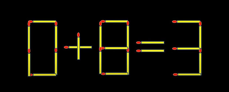 Thử tài IQ: Di chuyển một que diêm để 3-8=5 thành phép tính đúng - Ảnh 3.