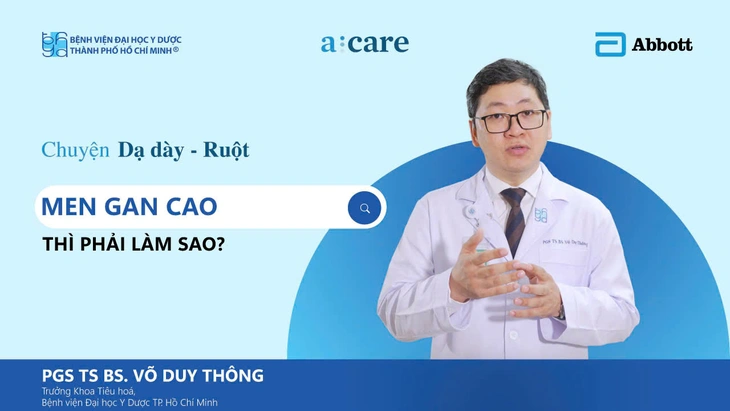 Chuyện dạ dày - ruột: Men gan cao thì phải làm sao? - Ảnh 1.