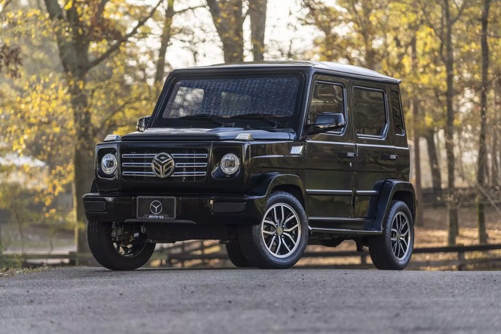 Xe golf độ giống hệt Mercedes-Benz G-Class, giá như xe thật - Ảnh 1.