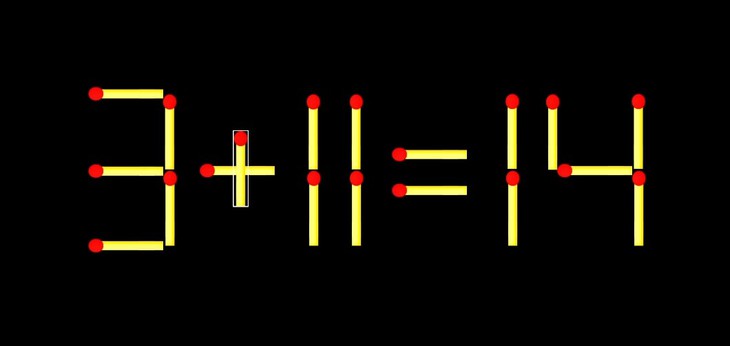 Thử tài IQ: Di chuyển một que diêm để 8+18=8 thành phép tính đúng - Ảnh 1.