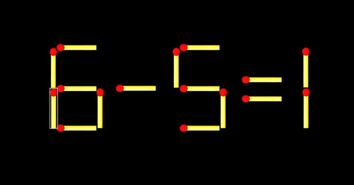 Thử tài IQ: Di chuyển một que diêm để 3-8=5 thành phép tính đúng - Ảnh 1.