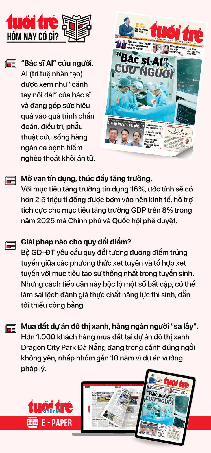 Tin tức sáng 27-2: Bộ Giáo dục và Đào tạo giảm 5 đơn vị sau sắp xếp, sáp nhập - Ảnh 3.