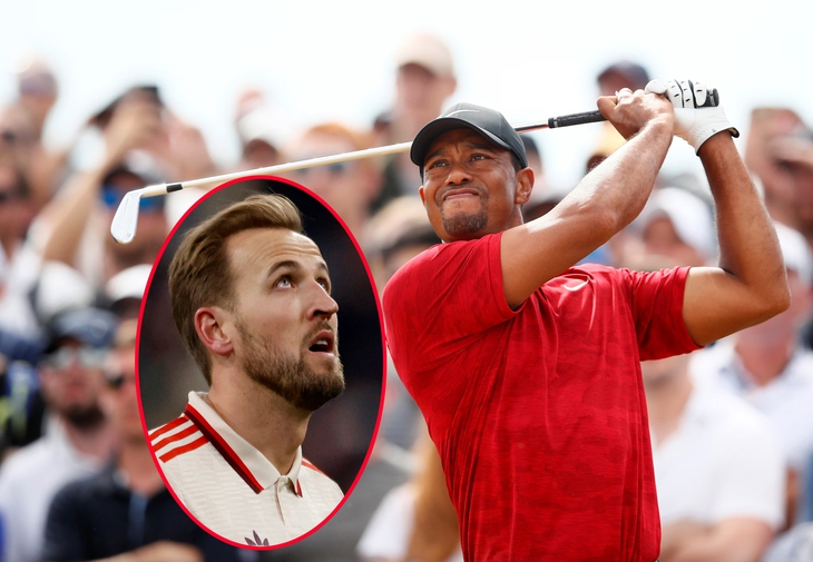 Harry Kane hợp tác ‘làm ăn’ với golfer huyền thoại Tiger Woods - Ảnh 1.