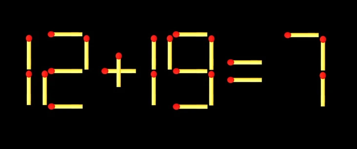 Thử tài IQ: Di chuyển một que diêm để 4-11=7 thành phép tính đúng - Ảnh 2.