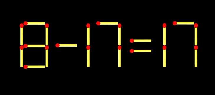 Thử tài IQ: Di chuyển một que diêm để 188=3 thành phép tính đúng - Ảnh 3.