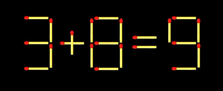 Thử tài IQ: Di chuyển một que diêm để 3-9=6 thành phép tính đúng - Ảnh 2.