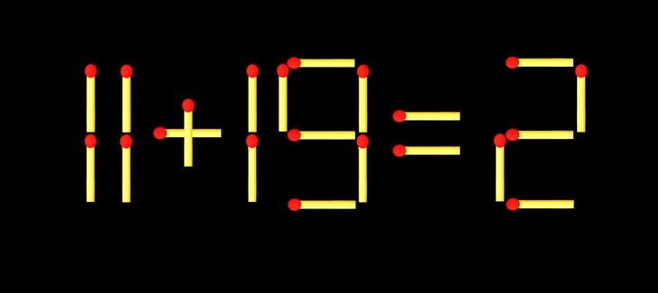 Thử tài IQ: Di chuyển một que diêm để 87x1=0 thành phép tính đúng - Ảnh 3.