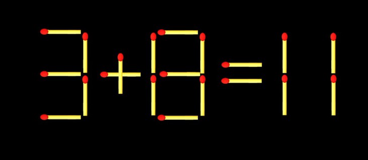 Thử tài IQ: Di chuyển một que diêm để 3-9=6 thành phép tính đúng - Ảnh 1.