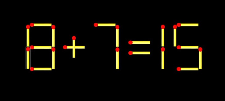 Thử tài IQ: Di chuyển một que diêm để 9+4=1 thành phép tính đúng - Ảnh 3.