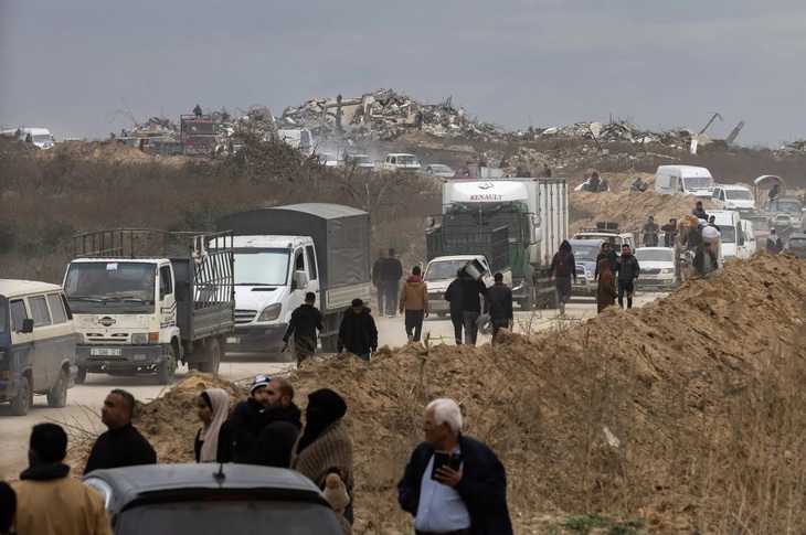 Quân đội Israel rút khỏi hành lang trọng điểm chia cắt Dải Gaza - Ảnh 1.