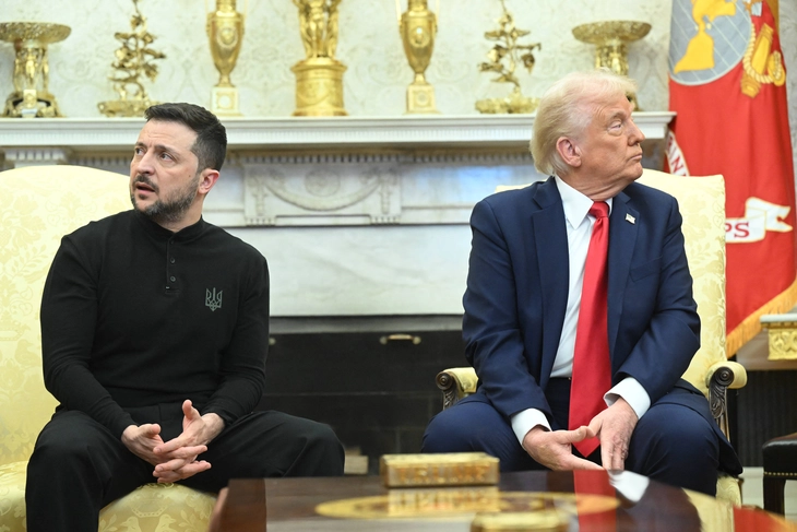 Từ ngoại giao đến khẩu chiến: Bốn khoảnh khắc gay gắt nhất trong cuộc gặp Trump - Zelensky - Ảnh 1.