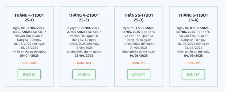 Hàng chục đợt thi đánh giá đầu vào đại học trên máy tính V-SAT sắp diễn ra - Ảnh 4.