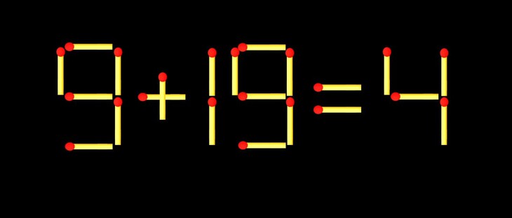 Thử tài IQ: Di chuyển một que diêm để 9-4=6 thành phép tính đúng - Ảnh 2.