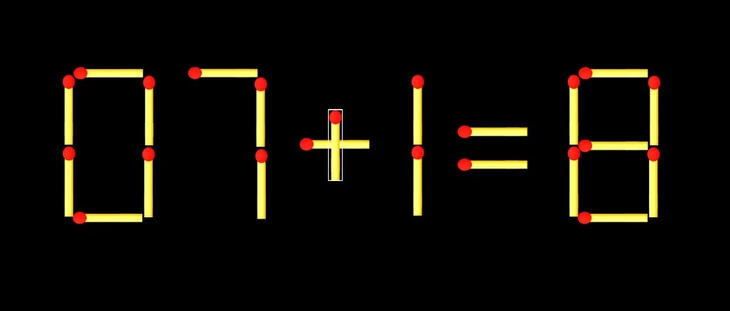 Thử tài IQ: Di chuyển một que diêm để 9-4=6 thành phép tính đúng - Ảnh 1.