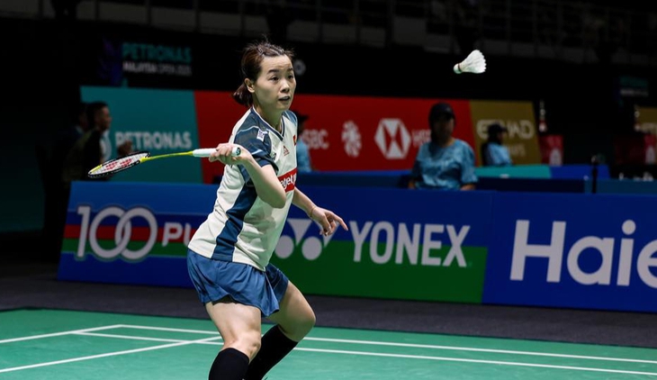 Thùy Linh thua đáng tiếc tay vợt số 3 thế giới tại All England Open - Ảnh 1.