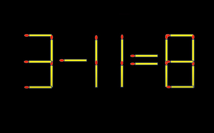 Thử tài IQ: Di chuyển một que diêm để 19x5=1 thành phép tính đúng - Ảnh 7.