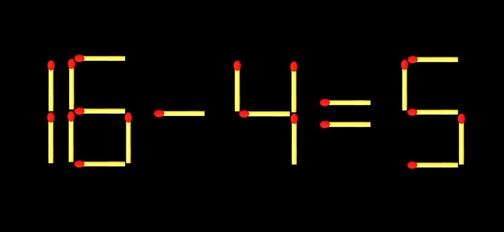 Thử tài IQ: Di chuyển một que diêm để 1-87=1 thành phép tính đúng - Ảnh 2.