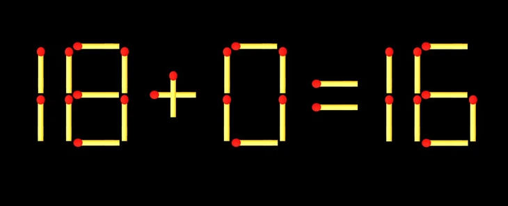 Thử tài IQ: Di chuyển một que diêm để 19x5=1 thành phép tính đúng - Ảnh 3.