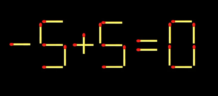 Thử tài IQ: Di chuyển một que diêm để 4+1=57 thành phép tính đúng - Ảnh 1.